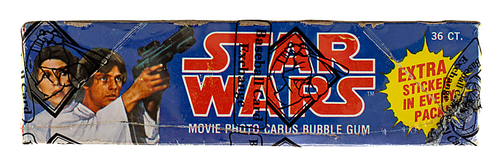 1977 Topps "Star Wars" First Series Unopened Wax Box (36 Packs) - BBCE