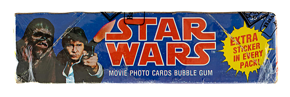 1977 Topps "Star Wars" First Series Unopened Wax Box (36 Packs) - BBCE