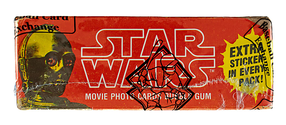 1977 Topps "Star Wars" First Series Unopened Wax Box (36 Packs) - BBCE