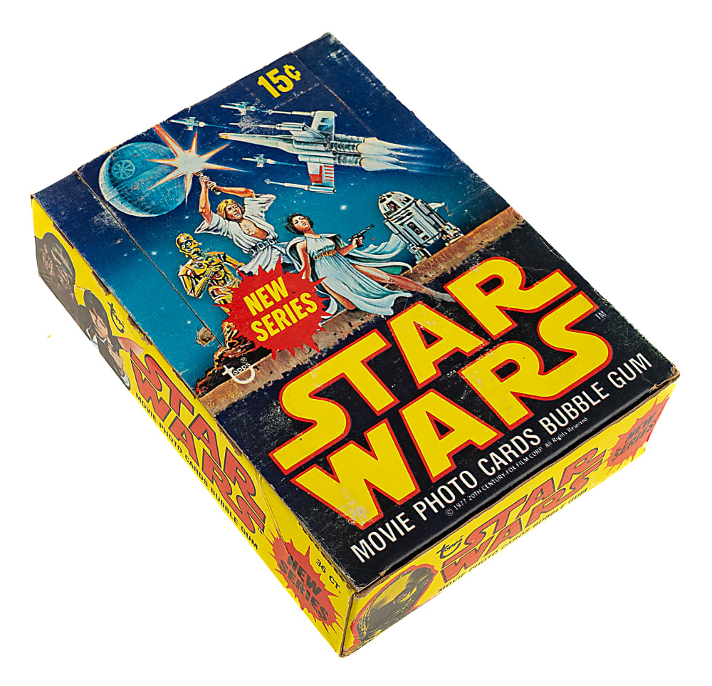 1977 Topps "Star Wars" Second Series Unopened Wax Box (36 Packs) - BBCE