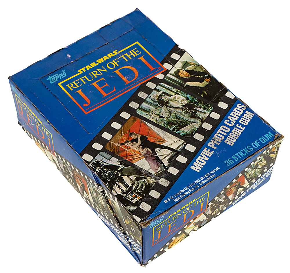 1983 Topps "Star Wars Return Of the Jedi" First Series Unopened Wax Box (36 Packs) - BBCE
