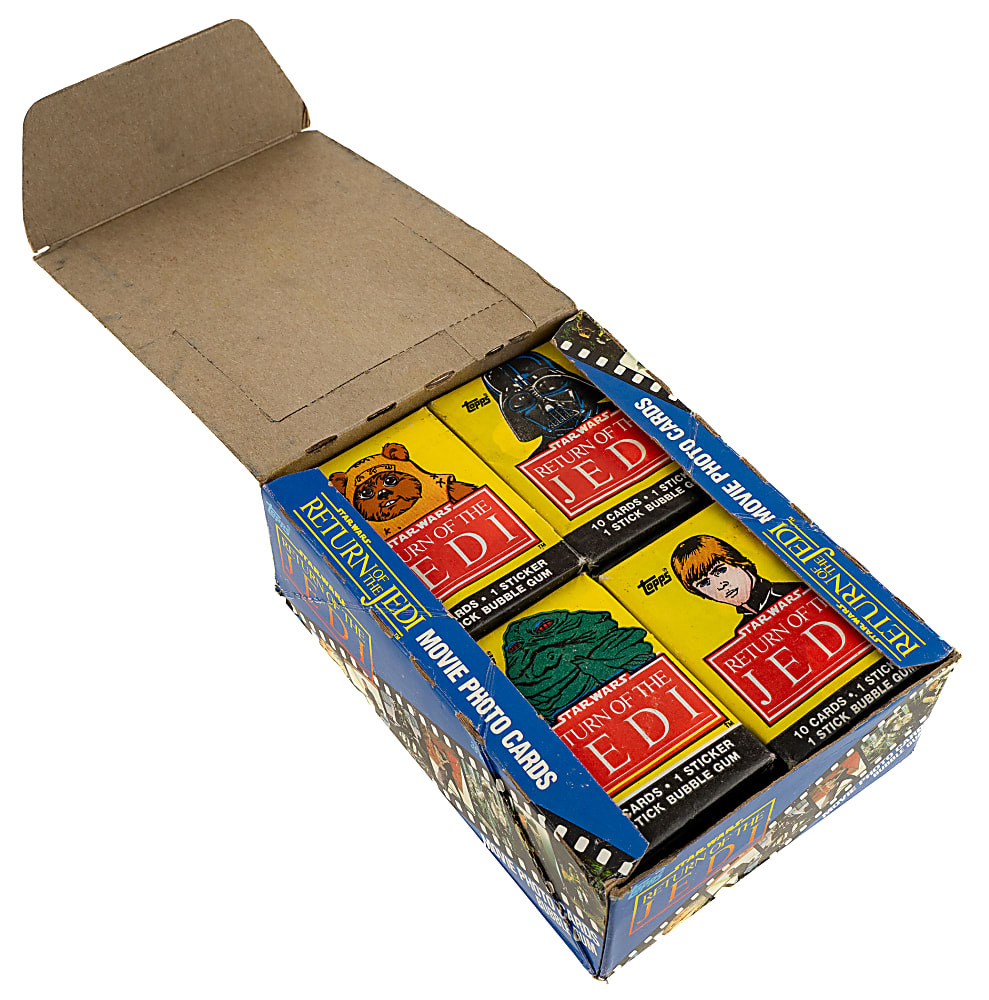 1983 Topps "Star Wars Return Of the Jedi" First Series Unopened Wax Box (36 Packs) - BBCE