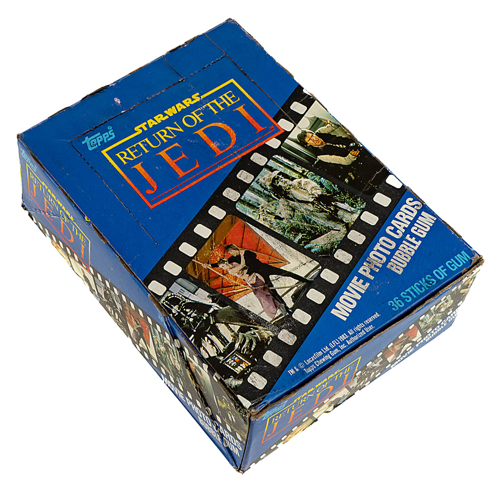 1983 Topps "Star Wars Return Of the Jedi" First Series Unopened Wax Box (36 Packs) - BBCE