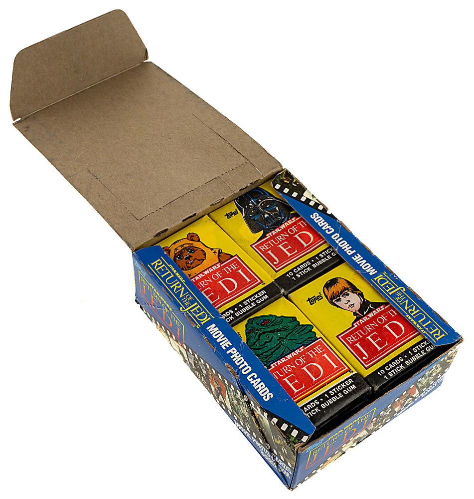 1983 Topps "Star Wars Return Of the Jedi" First Series Unopened Wax Box (36 Packs) - BBCE