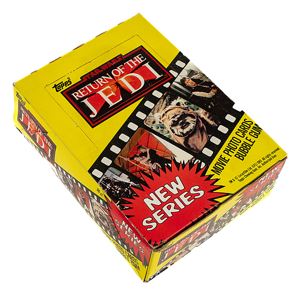 1983 Topps "Star Wars: Return Of the Jedi" Second Series Unopened Wax Box (36 Packs) - BBCE