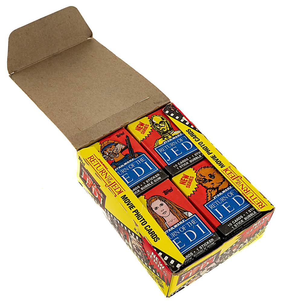 1983 Topps "Star Wars: Return Of the Jedi" Second Series Unopened Wax Box (36 Packs) - BBCE