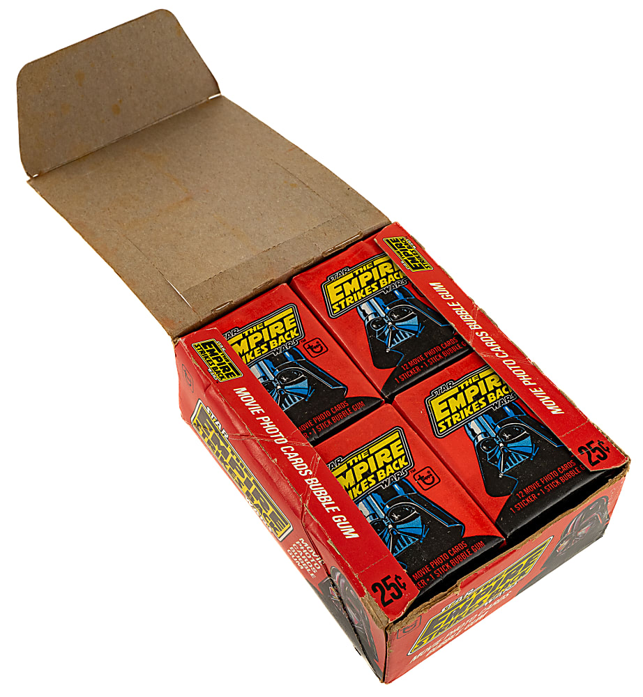 1980 Topps "Star Wars: The Empire Strikes Back" First Series Unopened Wax Box (36 Packs) - BBCE