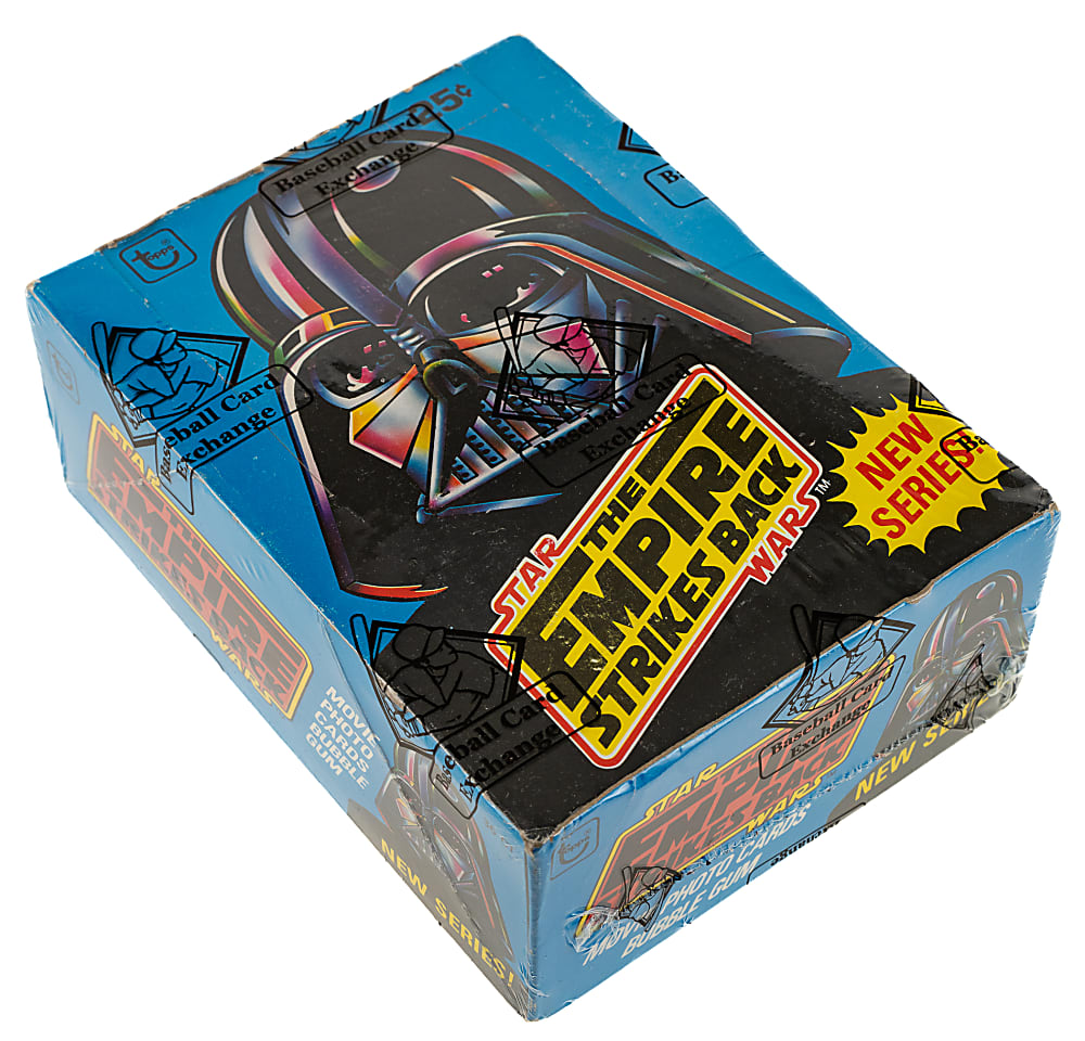 1980 Topps "Star Wars: The Empire Strikes Back" Second Series Unopened Wax Box (36 Packs) - BBCE