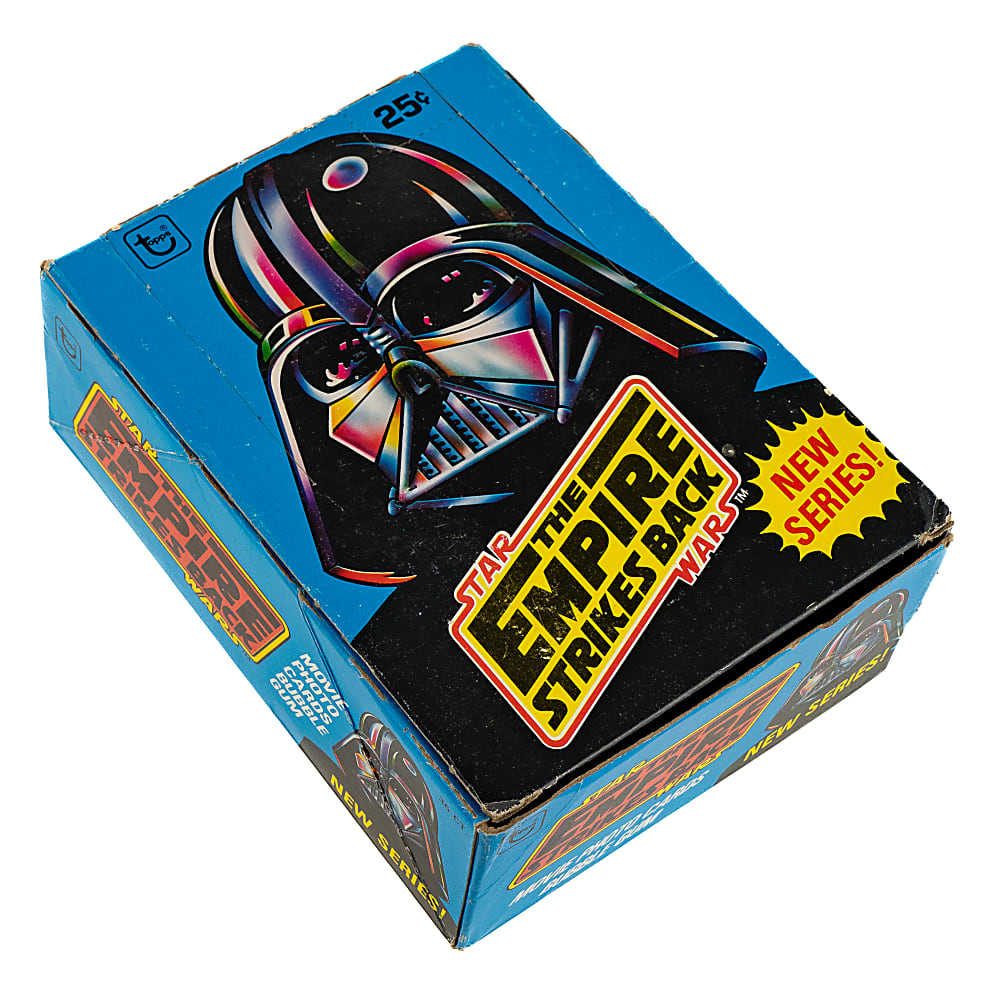 1980 Topps "Star Wars: The Empire Strikes Back" Second Series Unopened Wax Box (36 Packs) - BBCE