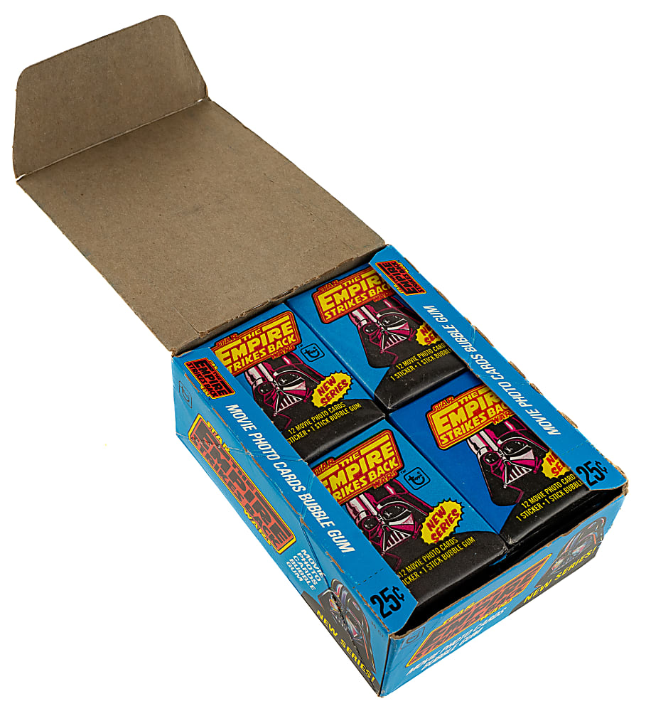 1980 Topps "Star Wars: The Empire Strikes Back" Second Series Unopened Wax Box (36 Packs) - BBCE