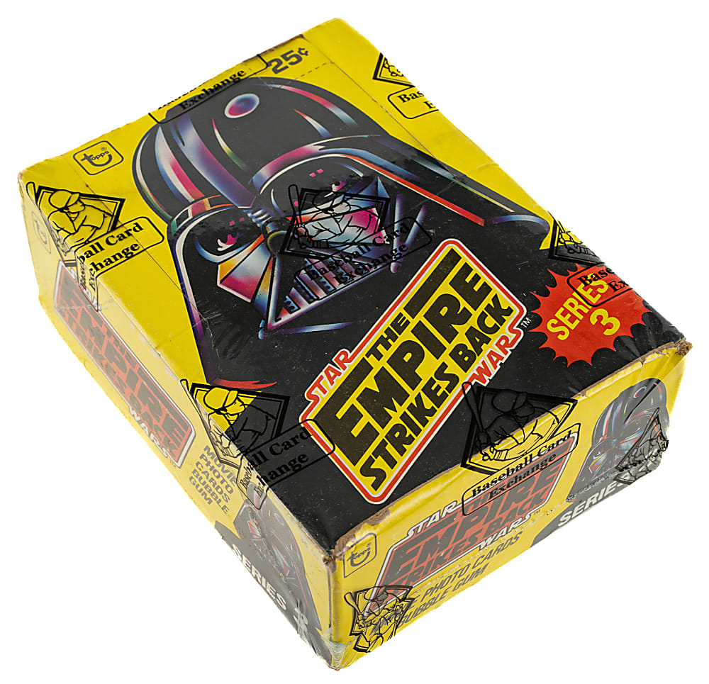 1980 Topps "Star Wars: The Empire Strikes Back" Third Series Unopened Wax Box (36 Packs) - BBCE