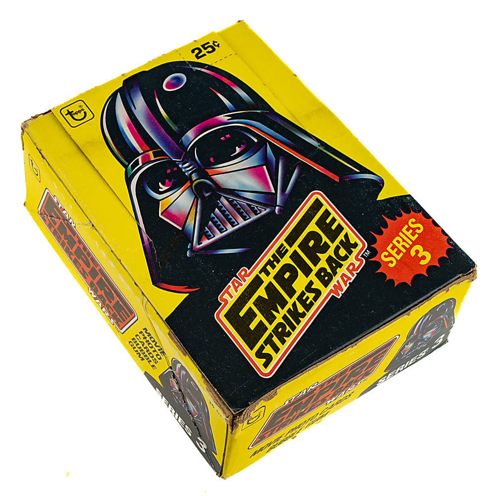 1980 Topps "Star Wars: The Empire Strikes Back" Third Series Unopened Wax Box (36 Packs) - BBCE
