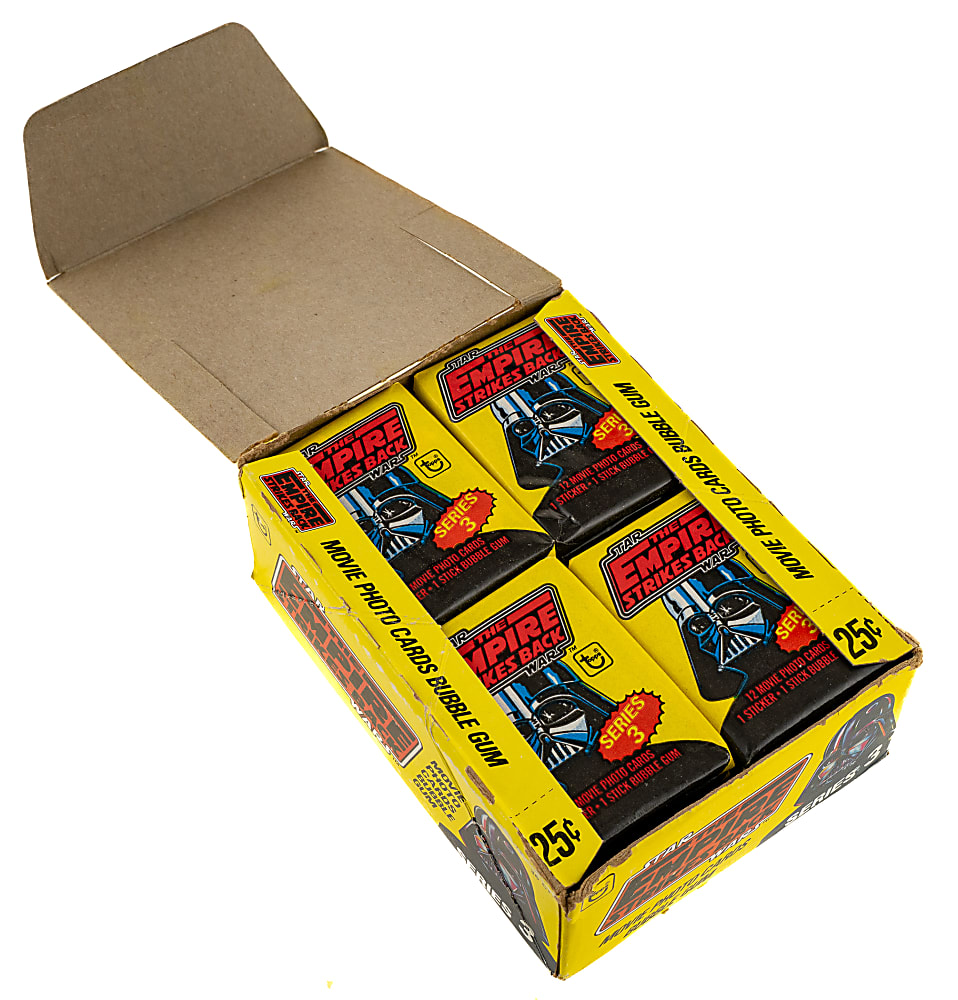1980 Topps "Star Wars: The Empire Strikes Back" Third Series Unopened Wax Box (36 Packs) - BBCE