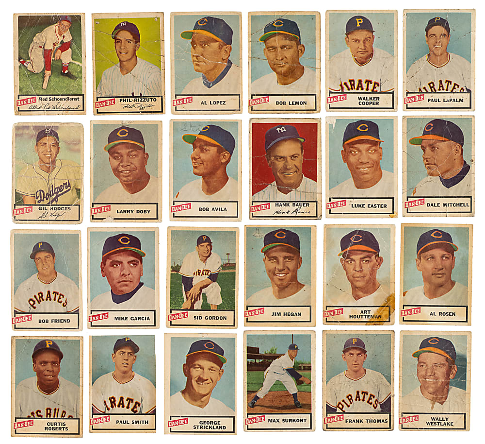 1954 Dan-Dee Potato Chips Near-Complete Set (28/29)