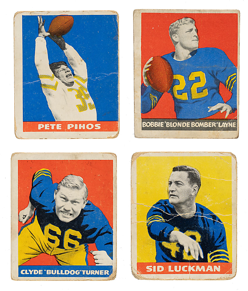 1948 Leaf Football Partial Set (70/98)