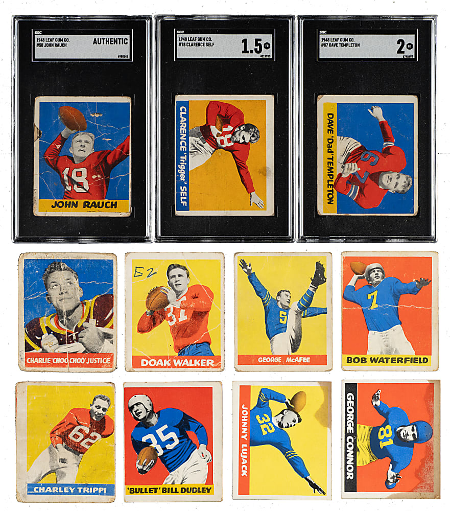 1948 Leaf Football Partial Set (70/98)
