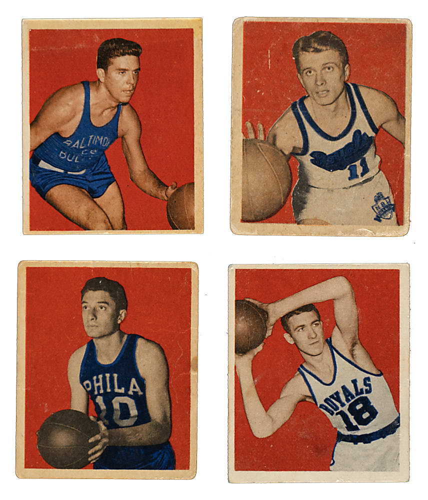 1948 Bowman Basketball Near-Complete Set (69/72)