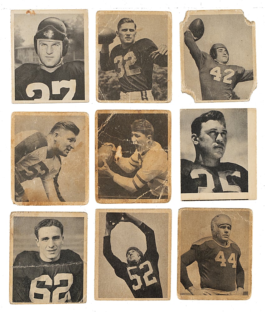 1948 Bowman Football Near-Complete Set (99/108)