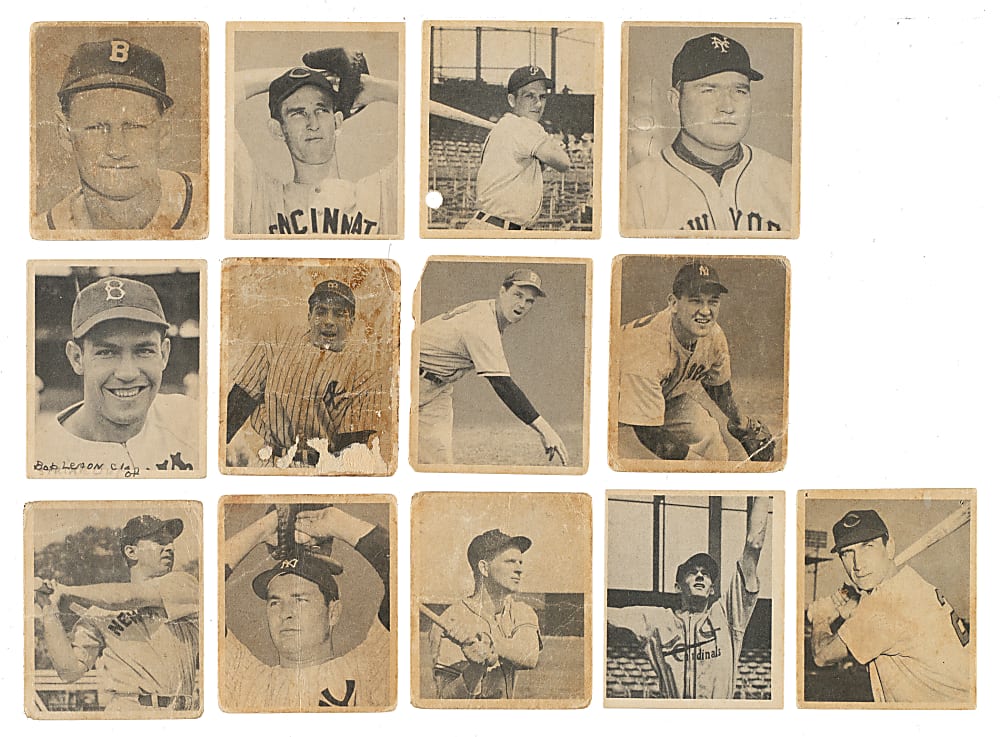 1948 Bowman Near-Complete Set (45/48)
