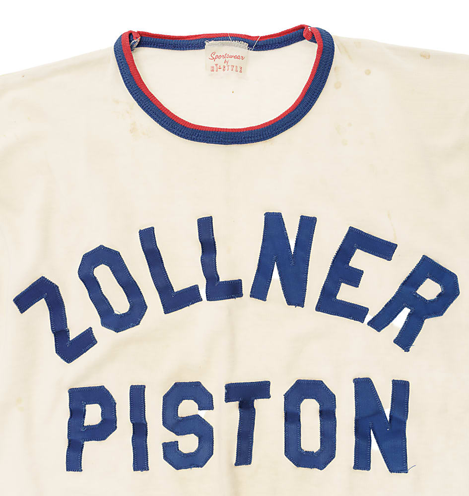 Circa 1941-1947 Fort Wayne Zollner Pistons Basketball Warm-Up Uniform - MEARS