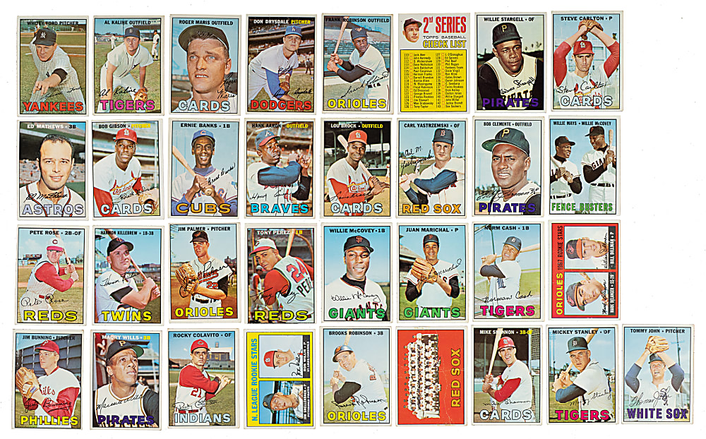 1967 Topps Complete Set (609)