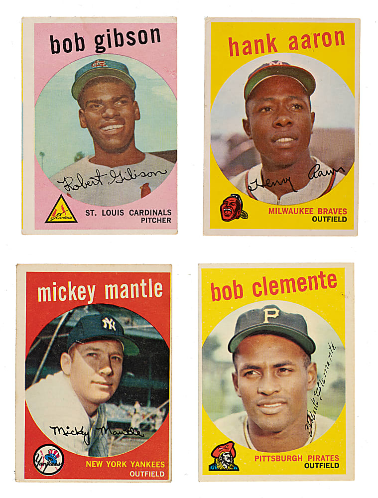 1959 Topps Complete Set (572)