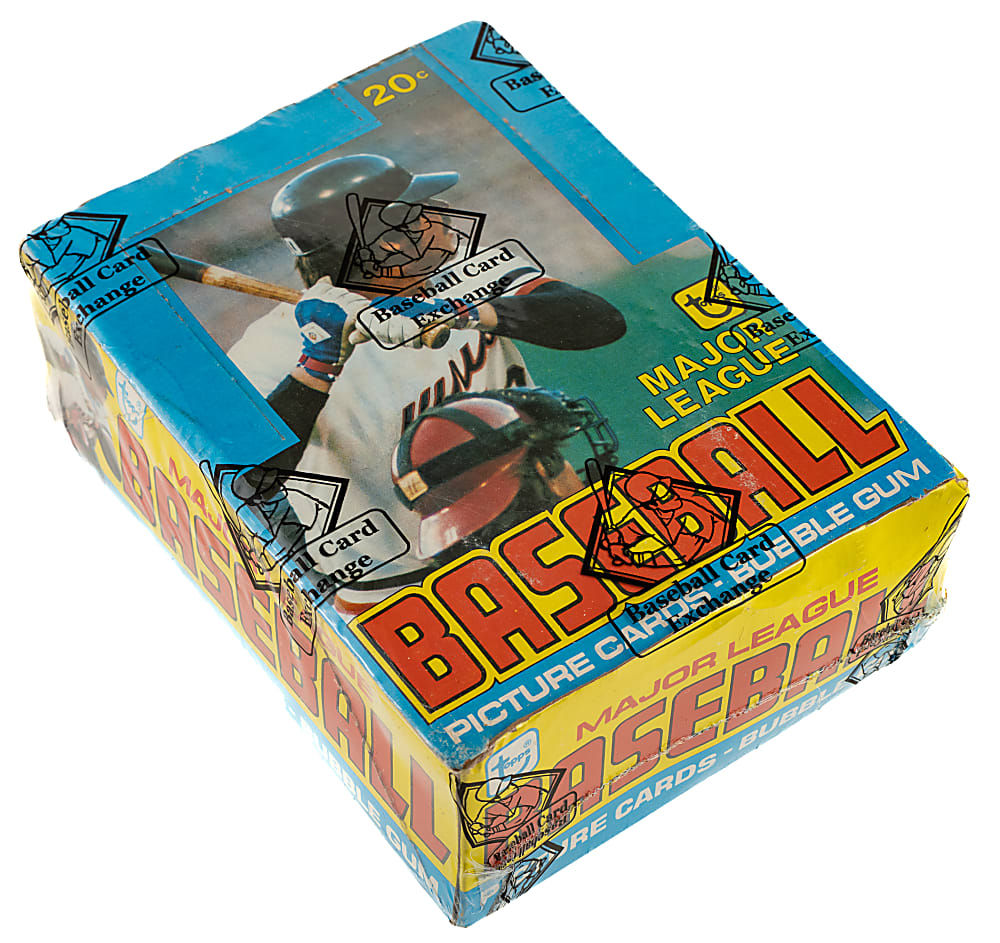 1979 Topps Unopened Wax Box (36 Packs) - BBCE