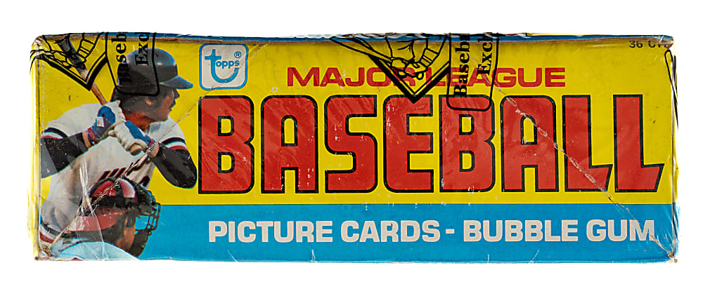 1979 Topps Unopened Wax Box (36 Packs) - BBCE