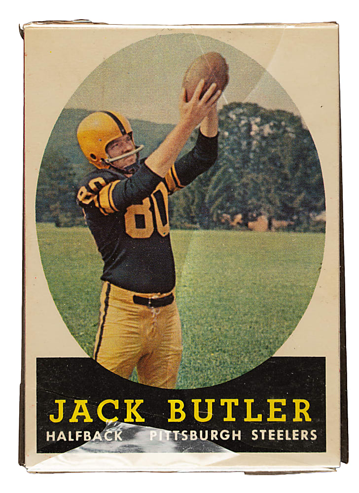 1958 Topps Football Unopened Cello Pack