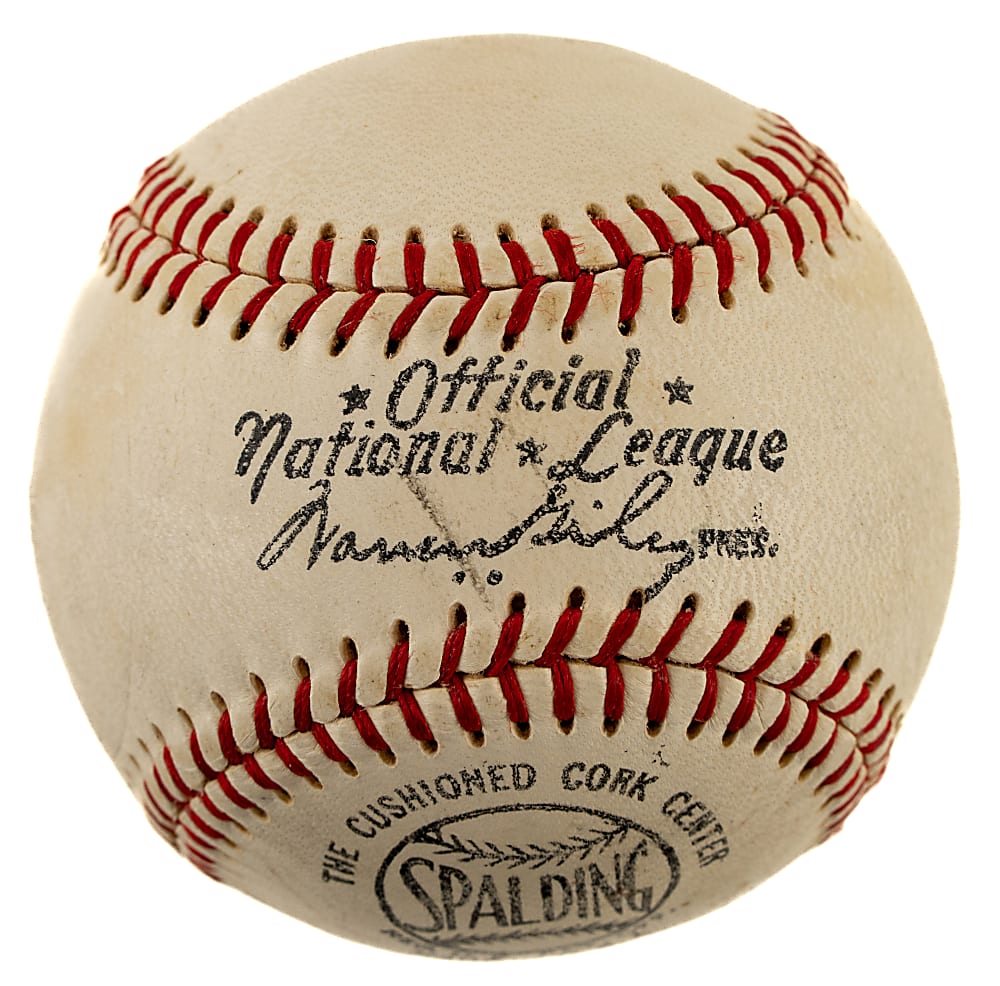 Jackie Robinson Signed Baseball - Displays as a Single - PSA/DNA