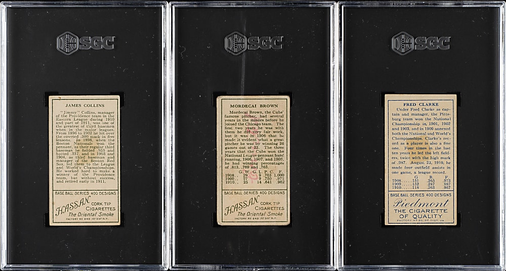 1911 T205 Gold Border Partial Master Set (144/221) Plus 66 Duplicates