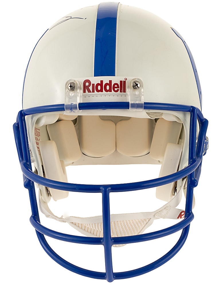 Peyton Manning Signed Indianapolis Colts Helmet - JSA
