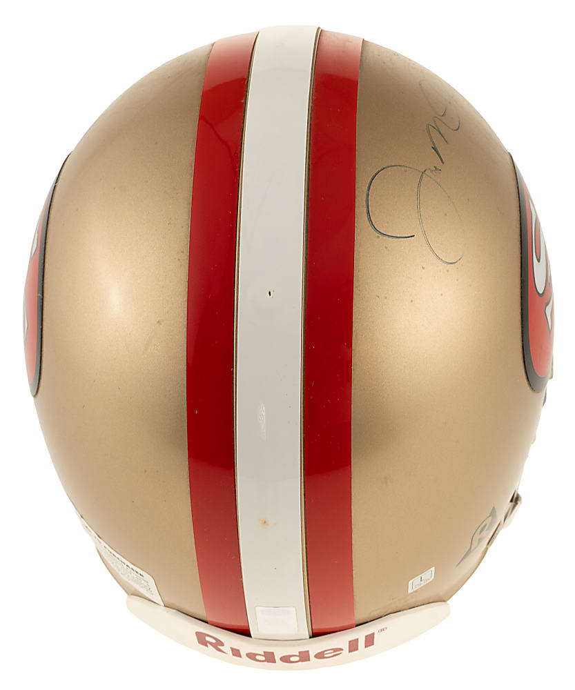 Joe Montana Signed San Francisco 49ers Helmet - JSA