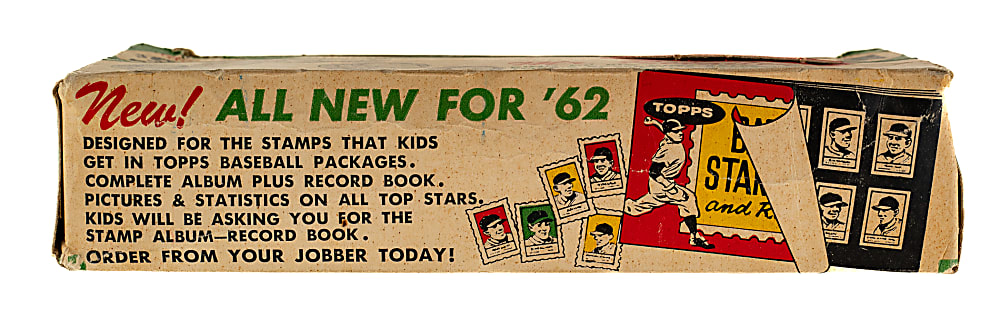 1962 Topps Five-Cent Display Box
