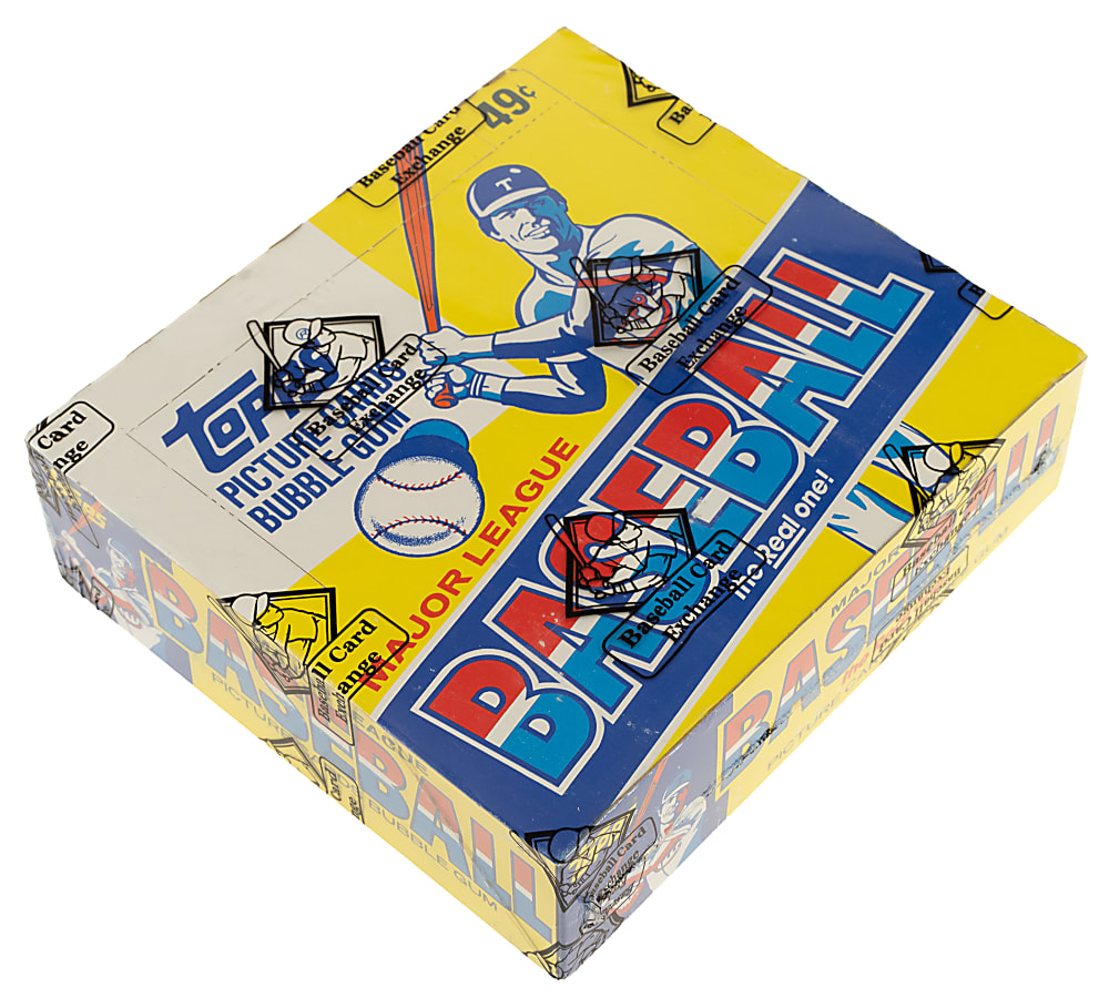 1983 Topps Unopened Cello Box (24 Packs) - BBCE - From a Sealed Case (FASC)
