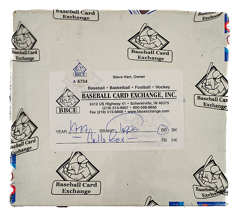 1979 Topps Unopened Cello Box (24 Packs) - BBCE