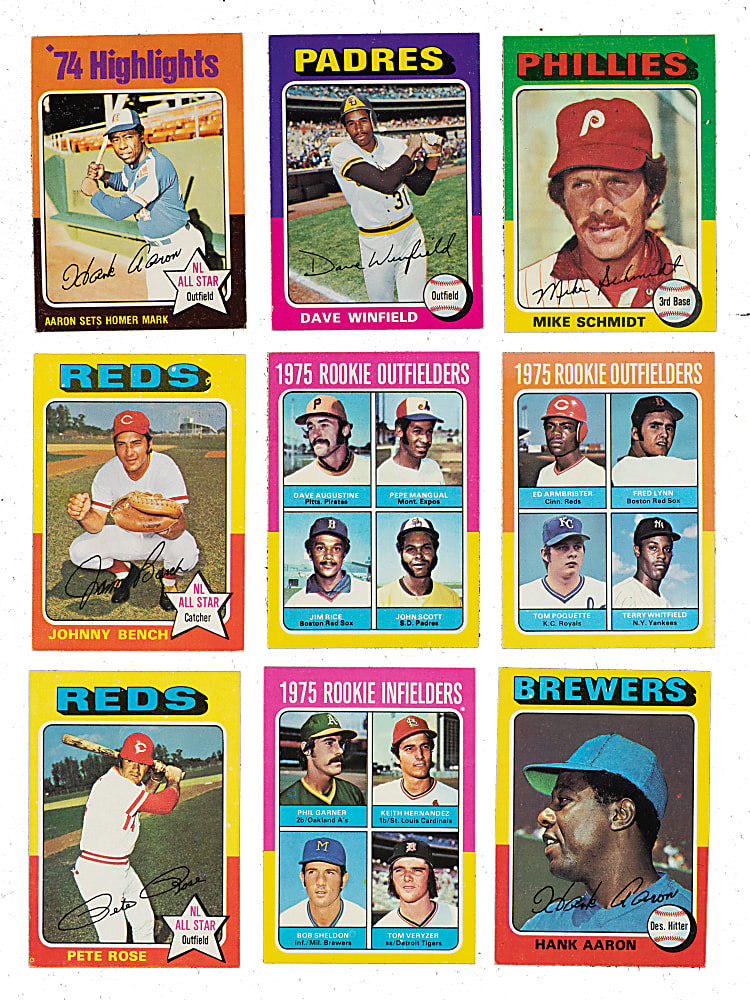 1975 Topps Complete Set (660)