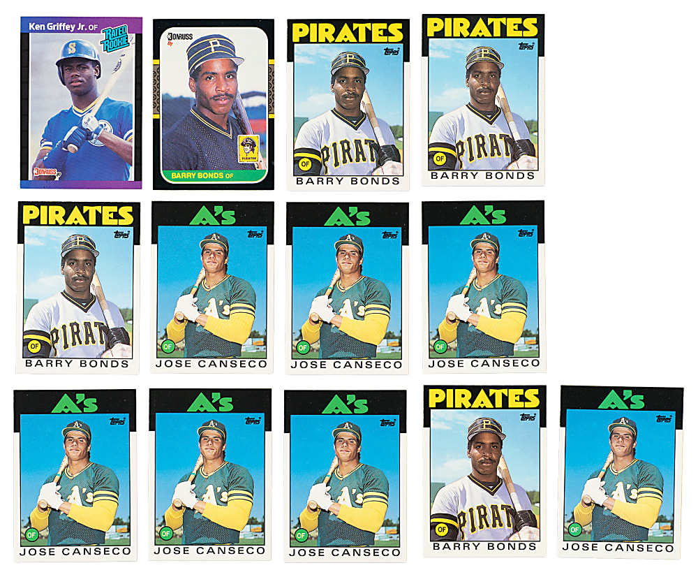 High-Grade 1982 to 1991 Topps, Fleer, Donruss, and Upper Deck Hall of Fame and Star Rookie Collection (62) Including Puckett, Gwynn, and Ripken