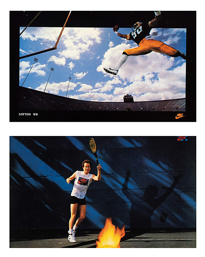 1985 Nike Promo "Sport Cards" Set (6) Including Michael Jordan Rookie Promo PSA NM-MT 8