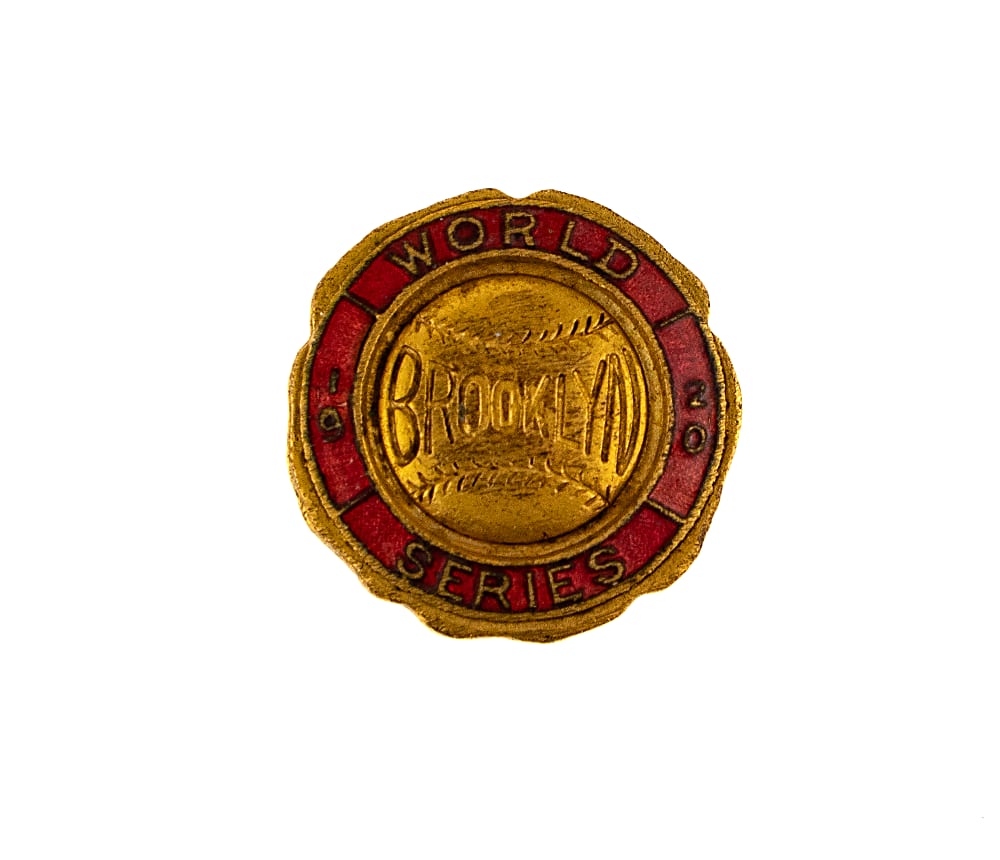1920 Brooklyn Dodgers World Series Press Pin