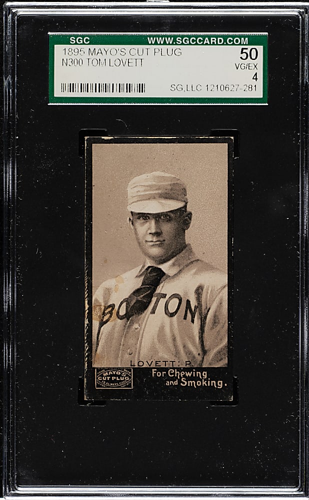 1895 N300 Mayo's Cut Plug Tom Lovett SGC VG/EX 50