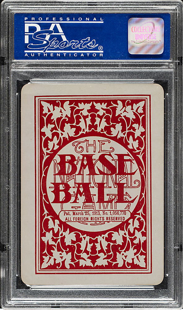 1913 WG5 National Game Honus Wagner PSA NM-MT 8