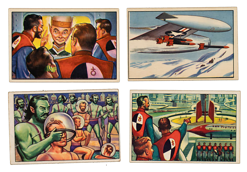 1951 Bowman "Jets, Rockets, and Spacemen" Complete Set (108)