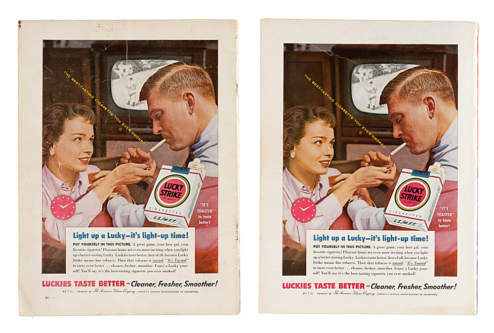 1955 Brooklyn Dodgers vs. New York Yankees World Series Program Game 2 and Game 6 Pair