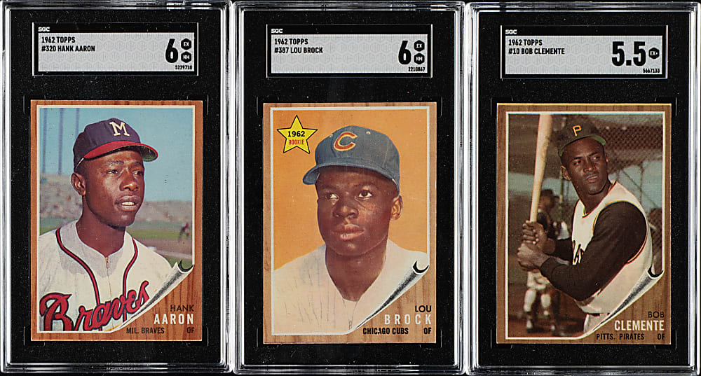 1962 Topps Complete Set (598) Plus 23 Variations Including 152 PSA-Graded Cards
