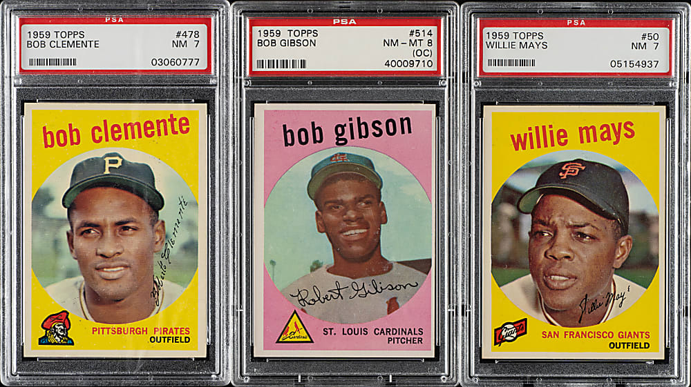 1959 Topps Complete Set (572) Including 330 PSA-, SGC-, and BVG-Graded Cards