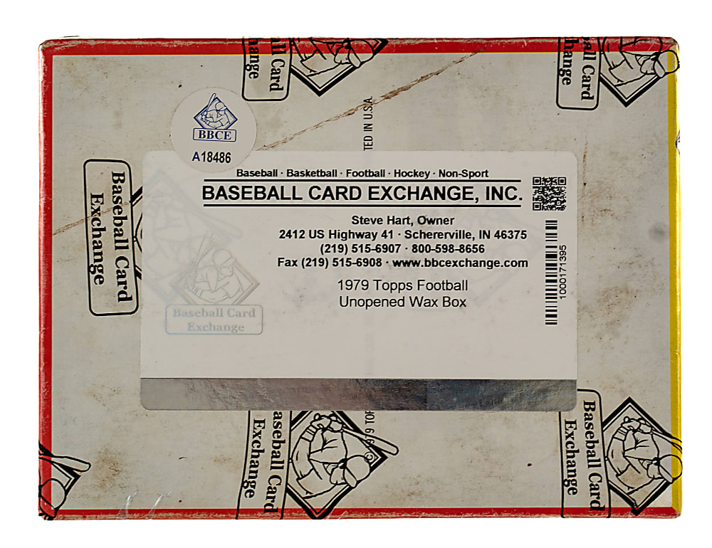 1979 Topps Football Unopened Wax Box (36 Packs) - BBCE