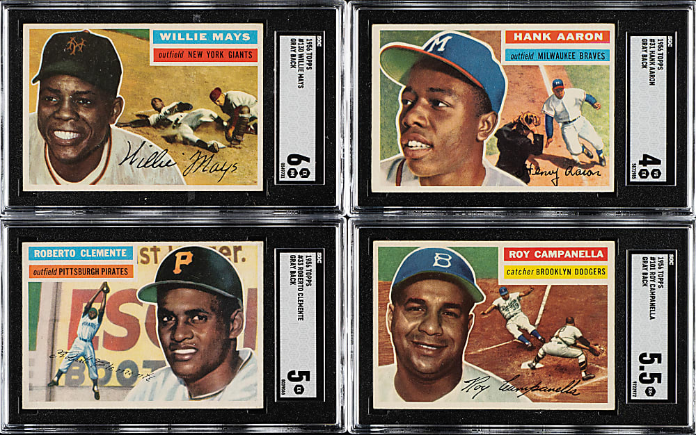 1956 Topps Complete Set (340) Plus Two Checklists