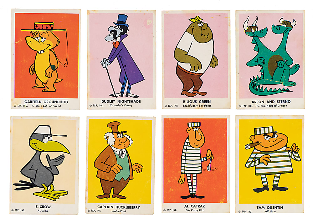 1962 Bell Brand "Crusader Rabbit" Complete Set (12)