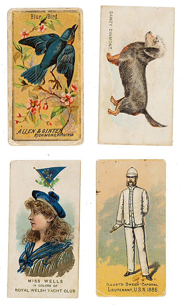 1880s Allen & Ginter, Duke, Goodwin, Kimball, and Kinney Nonsport Tobacco-Card Collection (526)
